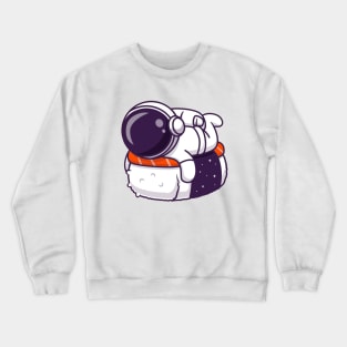 Astronaut Sushi Crewneck Sweatshirt